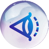 Droplet with logo mark 1